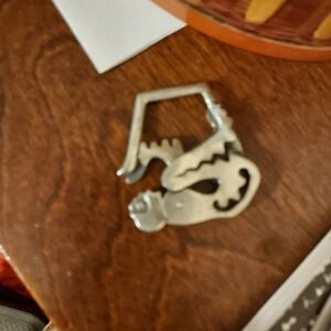 Rare Sterling Silver Antique Monkey, Pendent?